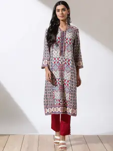 Lakshita Women Geometric Printed Indie Prints Kurta