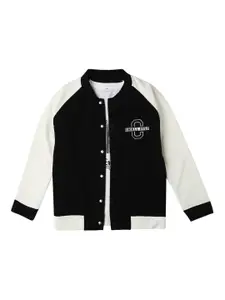 CAVIO Boys Colourblocked Lightweight Jacket & T-Shirt