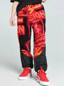 PUMA Motorsport Scuderia Ferrari Race  Men Printed Relaxed Fit Printed Track Pants