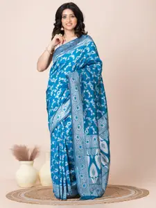 Laa Calcutta Ethnic Motifs Zari Banarasi Saree