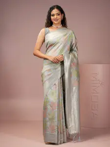 MIMOSA Woven Design Zari Traditional Banarasi Saree