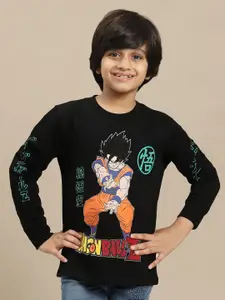 Kids Ville Boys Dragon Ball Z Graphic Anime Printed Tshirt