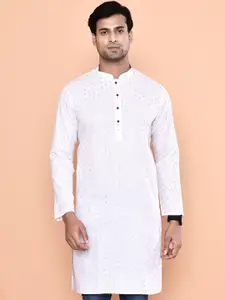 MAAHI FABS Men Geometric Printed Kurta