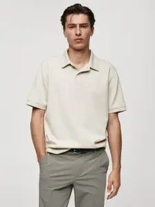 MANGO MAN Polo Collar T-shirt