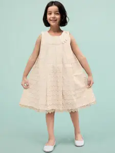 Toonyport Girls Print A-Line Dress