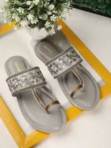 Anouk Women Ethnic Open Toe Flats