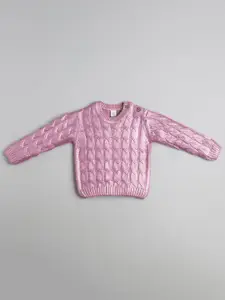 Ed-a-Mamma Baby Girls Cotton Printed Pullover