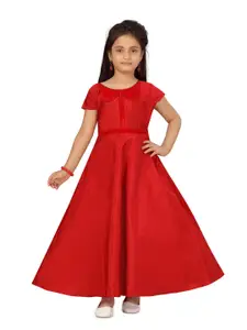 BAESD Girl Peter Pan Collar Fit & Flare Dress
