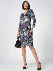 Annabelle by Pantaloons Print Formal A-Line Dress