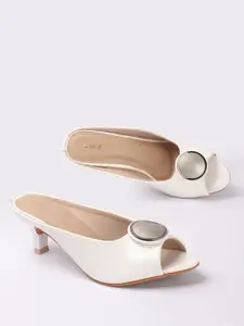 Lavie Women Kitten Peep Toes with Buckles