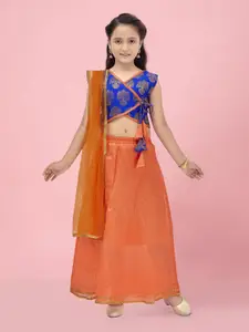 BAESD Girls Ready to Wear Lehenga & Blouse With Dupatta