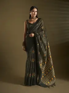 elora Woven Design Ethnic Motifs Saree