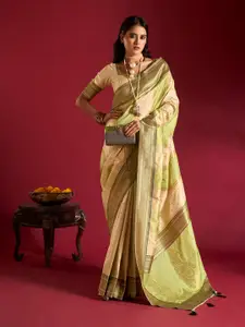 elora Woven Design Zari Banarasi Saree