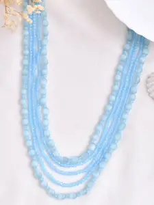 Silvermerc Designs Silver-Plated Beaded Layered Necklace