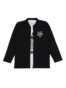 CAVIO Boys Checked Cotton Lightweight Tailored Jacket