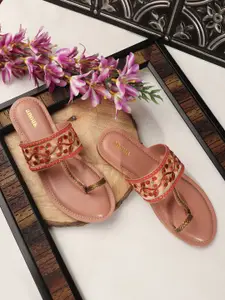 Anouk Women Ethnic Open Toe Flats