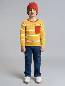 Ed-a-Mamma Boys Striped Pullover