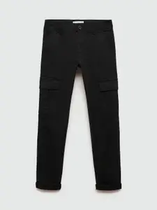 Mango Kids Boys Solid Cargos