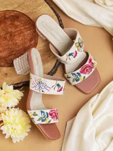 Anouk Women Embellished Block Pumps