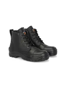 Eego Italy Women Genuine Leather Police Boots