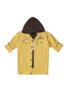 CAVIO Boys Hooded Lightweight Jacket & T-Shirt