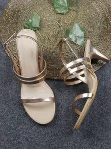 DressBerry Women PU Stiletto Sandals