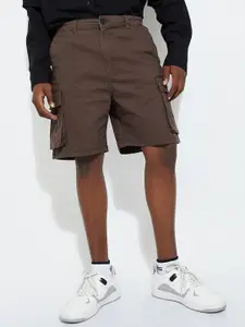 max URB_N Men Solid Cargo Shorts
