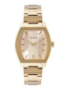 GUESS Men Dress Punctual Stainless Steel Bracelet Style Straps Analogue Watch GW0705G3