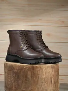 El Paso Women Block-Heeled Regular Boots