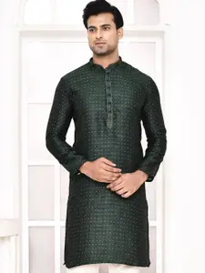 MAAHI FABS Men Polka Dot Kurta