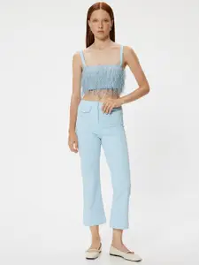 Koton Women Solid Mid-Rise Jeans