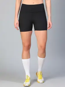 ATHLISIS Women Solid Skinny Fit Training or Gym Sports Shorts