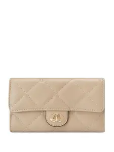 GUESS Quilted Greenberry Slim Two Fold Wallet