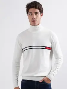 Iconic Men Long Sleeves Turtle Neck Pullover