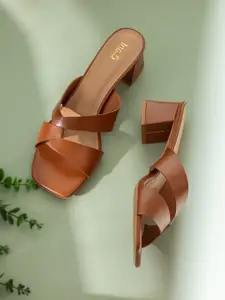Inc 5 Block Women Block Heel Sandals