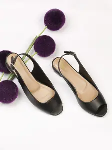 DressBerry Women Open Toe Flats