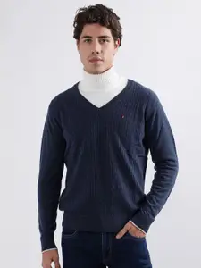 Iconic Men Cable Knit Woollen Pullover