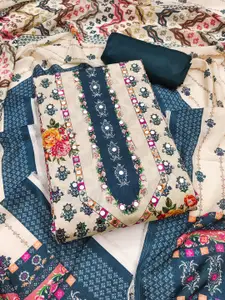 Panzora Printed Unstitched Dress Material