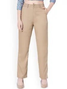 Kraus Jeans Women Straight Fit High-Rise Jeans