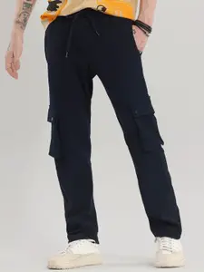 Snitch Men Classic Mid-Rise Regular Fit Cargo Trouser