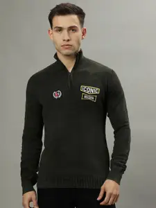 Iconic Men Cable Knit Pullover Sweater