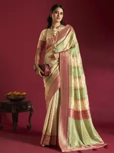 elora Woven Design Zari Banarasi Saree