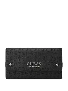 GUESS Monogram Delphina Self Designed Two Fold Wallet