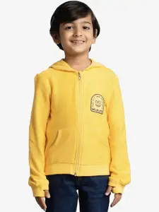 Ed-a-Mamma Boys Typography Outdoor Open Front Jacket