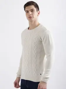 Iconic Men Cable Knit Pullover