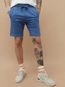 Kappa Men Solid Cotton Shorts