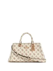 GUESS Printed PU Structured Satchel