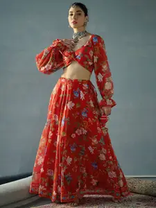Shae by SASSAFRAS Printed Ready to Wear Lehenga &
