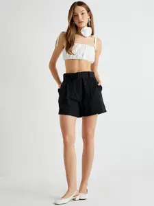 Koton Women Mid-Rise Shorts