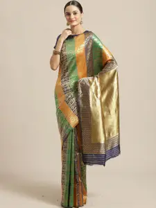 KALINI Woven Design Zari  Banarasi Saree